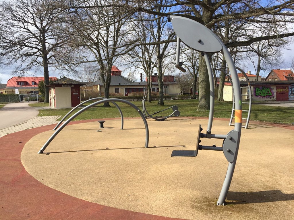 Utegym i Generationsparken