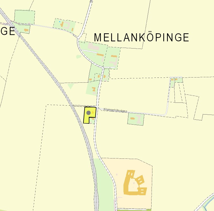 Fastigheten Mellanköpinge 12:24 har frivilligt inlösts till kommunen.